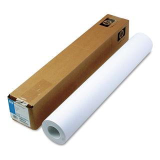 HP Designjet Inkjet Large Format Paper, 4.5 mil, 24" x 150 ft, White (HEWC6019B)