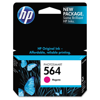 HP 564, (CB319WN) Magenta Original Ink Cartridge (HEWCB319WN)