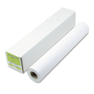 HP Designjet Inkjet Large Format Paper,4.9 mil, 24" x 150 ft, White (HEWQ1404B)