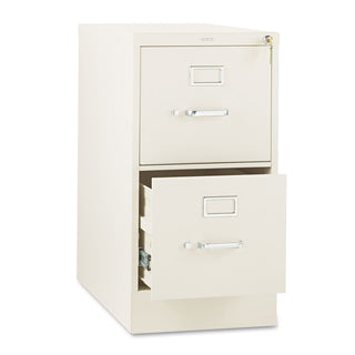 HON® 310 Series Two-Drawer Full-Suspension File, Letter, 15w x 26.5d x 29h, Putty (HON312PL)