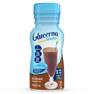 Glucerna® Original Shake Oral Supplement Rich Chocolate Flavor Liquid 8 oz. Bottle (649274_EA)