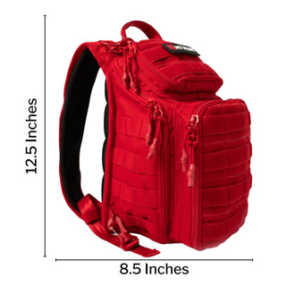 My Medic™ RECON Standard First Aid Kit Red Nylon Backpack (1207722_EA)