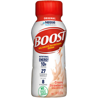 Boost® Original Oral Supplement Creamy Strawberry Flavor Liquid 8 oz. Bottle (983722_PK)