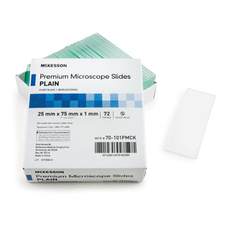 McKesson Microscope Slide 25 X 75 X 1 mm Plain (938360_CS)