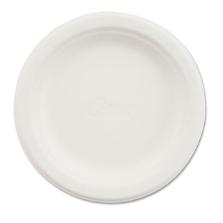 Chinet® Paper Dinnerware, Plate, 6" dia, White, 125/Pack (HTMVACATEPK)