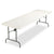 Iceberg IndestrucTables Too 1200 Series Folding Table, 96w x 30d x 29h, Platinum (ICE65233)