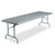 Iceberg IndestrucTables Too 1200 Series Folding Table, 96w x 30d x 29h, Charcoal (ICE65237)