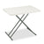 Iceberg IndestrucTables Too 1200 Series Resin Personal Folding Table, 30 x 20, Platinum (ICE65490)