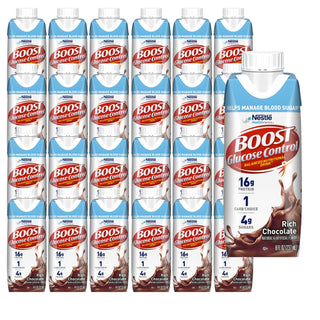 Boost Glucose Control® Oral Supplement Rich Chocolate Flavor Liquid 8 oz. Carton (1178516_EA)
