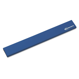 Innovera® Latex-Free Keyboard Wrist Rest, Blue (IVR52457)