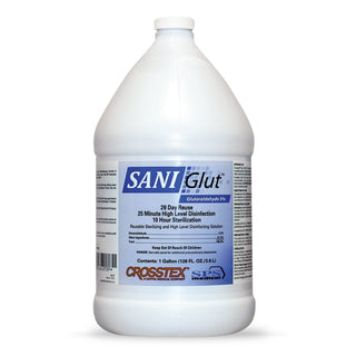 SANI Glut™ Glutaraldehyde High-Level Disinfectant Activation Required Liquid 1 gal. Jug Reusable (977969_CS)