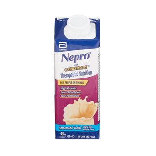 Nepro® with Carbsteady® Oral Supplement Homemade Vanilla Flavor Liquid 8 oz. Reclosable Carton (1048214_EA)
