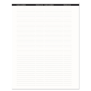 House of Doolittle™ Recycled Professional Weekly Planner, 15-Minute Appts, 11 x 8.5, Black Wirebound Soft Cover, 12-Month (Jan to Dec): 2025 (HOD27202)