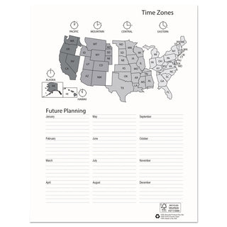 House of Doolittle™ Recycled Professional Weekly Planner, 15-Minute Appts, 11 x 8.5, Black Wirebound Soft Cover, 12-Month (Jan to Dec): 2025 (HOD27202)