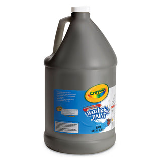 Crayola® Washable Paint, Black, 1 gal (CYO542128051)