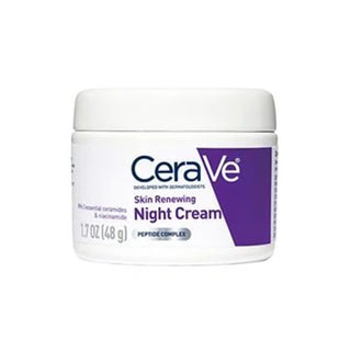 CeraVe® Skin Renewing Night Cream Facial Moisturizer 1.7 oz. Jar Unscented Cream (1253468_EA)