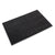 Crown Dust-Star Microfiber Wiper Mat, 48 x 72, Charcoal (CWNDS0046CH)