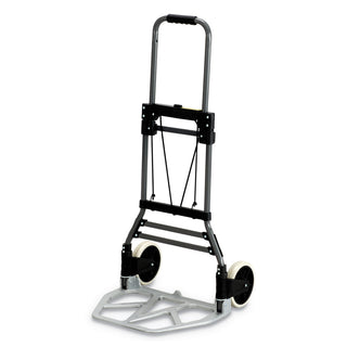 Safco® Stow-Away Collapsible Medium Hand Truck, 275 lb Capacity, 19 x 17.75 x 38.75, Aluminum (SAF4062)