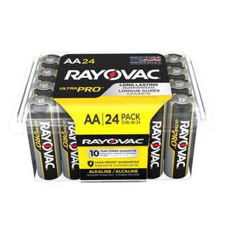 Rayovac® Ultra Pro Alkaline AA Batteries, 24/Pack (RAY-ALAA-24)