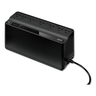 APC® Smart-UPS 600 VA Battery Backup System, 7 Outlets, 490 J (APWBE600M1)