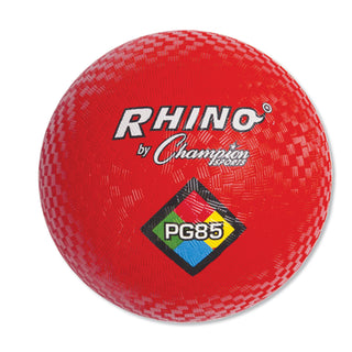 Champion Sports Playground Ball, 8-1/2" Diameter, Red (CSIPG85) (CSIPG85)
