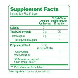 Culturelle® Digestive Calm + Comfort Pediatric Probiotic Dietary Supplement .29 oz. Oral Drops (1270216_BX)