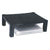 Kantek Single Level Height-Adjustable Stand, 17 x 13 1/4 x 3 to 6 1/2, Black (KTKMS400)