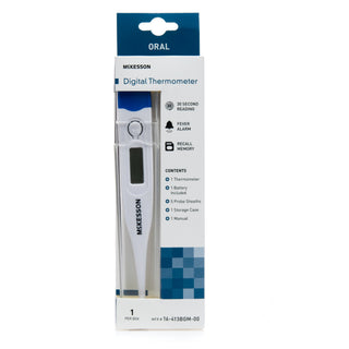 McKesson Digital Stick Thermometer Oral Probe Handheld (508755_EA)