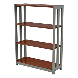 Linea Italia® Trento Line Bookcase, 31 1/2w x 11 1/2d x 43 1/4h, Cherry (LITTR735CH)