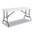 Iceberg IndestrucTables Too 1200 Series Bi-Fold Table, 60w x 30d x 29h, Platinum (ICE65453)