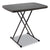 Iceberg IndestrucTables Too 1200 Series Resin Personal Folding Table, 30 x 20, Charcoal (ICE65491)