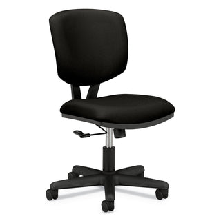 HON® Volt Series Task Chair, Supports up to 250 lbs., Black Seat/Black Back, Black Base (HON5701GA10T)