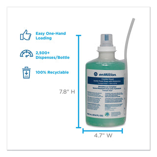 Georgia Pacific® Professional Counter Mount Soap Dispenser Refills, Tranquil Aloe&reg;, 1,800 mL/Bottle, 2 Bottles/Case (42718)