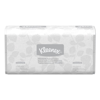 Kleenex® Premiere Folded Towels, 1-Ply, 7.8 x 12.4, White, 120/Pack, 25 Packs/Carton (KIM13253)