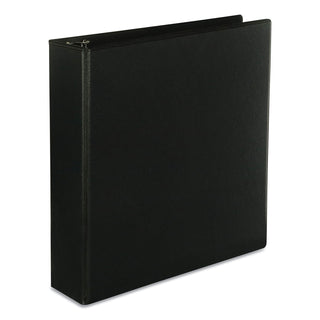 Universal® Slant D-Ring View Binder, 3 Rings, 2" Capacity, 11 x 8.5, Black (UNV20745)