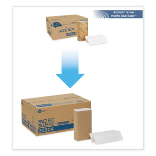 Georgia Pacific® Professional Multifold Paper Towels, White, 20204, 250 Towels/Pack, 16 Packs/Case (GEP20204)