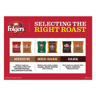 Folgers® Ground Coffee Fraction Packs, Traditional Roast, 2oz, 42/Carton (FOL63006)