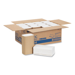 Georgia Pacific® Professional S-Fold Paper Towels, 10 1/4x9 1/4, White, 250/Pack, 16 PK/CT (GEP20904)