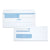 Quality Park™ Double Window Redi-Seal Security-Tinted Envelope, #8 5/8, Commercial Flap, Redi-Seal Closure, 3.63 x 8.63, White, 250/Carton (QUA24531)