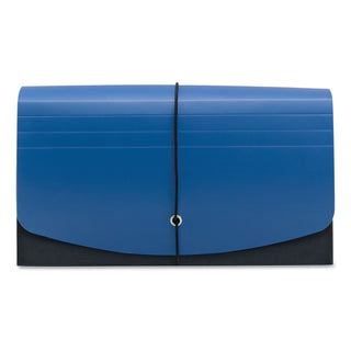 Smead™ Handy File w/ Pockets for Checks, 21 Sections, 1/2-Cut Tab, Blue/Black (SMD70506)