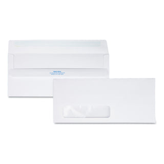 Quality Park™ Redi-Seal Envelope, #10, Commercial Flap, Redi-Seal Closure, 4.13 x 9.5, White, 500/Box (QUA21318)
