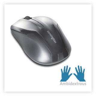 Kensington® Keyboard for Life Wireless Desktop Set, 2.4 GHz Frequency/30 ft Wireless Range, Black (KMW75231)