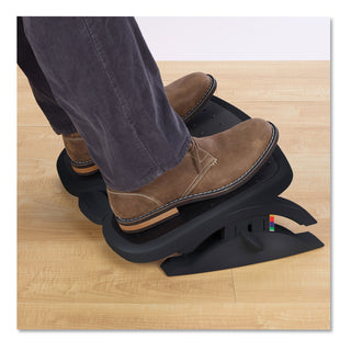 Kensington® SoleMate Plus Adjustable Footrest with SmartFit System, 21.9w x 3.7d x 14.2h, Black (KMW52789)