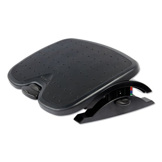 Kensington® SoleMate Plus Adjustable Footrest with SmartFit System, 21.9w x 3.7d x 14.2h, Black (KMW52789)