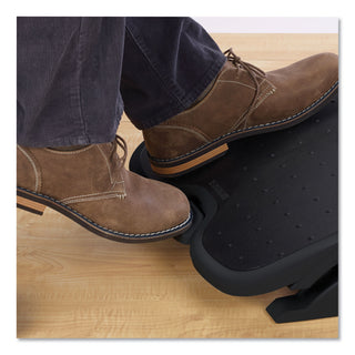 Kensington® SoleMate Plus Adjustable Footrest with SmartFit System, 21.9w x 3.7d x 14.2h, Black (KMW52789)