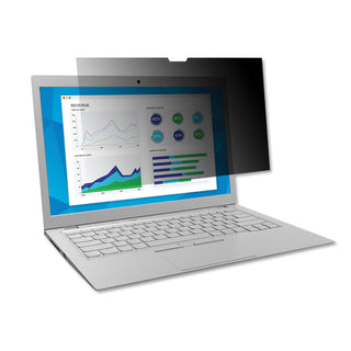 3M™ Frameless Blackout Privacy Filter for 14" Widescreen Laptop, 16:9 Aspect Ratio (MMMPF140W9B)