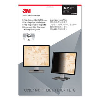 3M™ Frameless Blackout Privacy Filter for 17" Monitor (MMMPF170C4B)