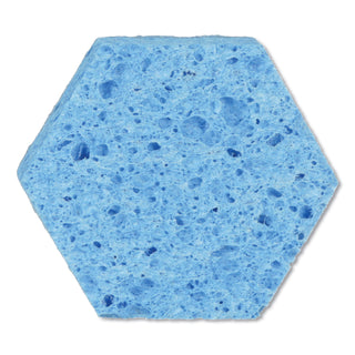 Scotch-Brite® PROFESSIONAL Low Scratch Scour Sponge 3000HEX, 4.45 x 3.85, Blue, 16/Carton (MMM3000HEX)