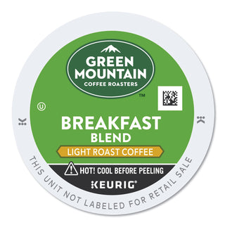 Green Mountain Coffee® Breakfast Blend Coffee K-Cup Pods, 96/Carton (GMT6520CT)