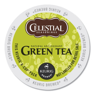 Celestial Seasonings® Green Tea K-Cups, 96/Carton (GMT14734CT)